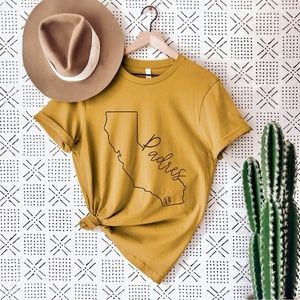 San Diego Padres Baseball State Outline T-Shirt ⚾️NWOT Unisex, Size Medium